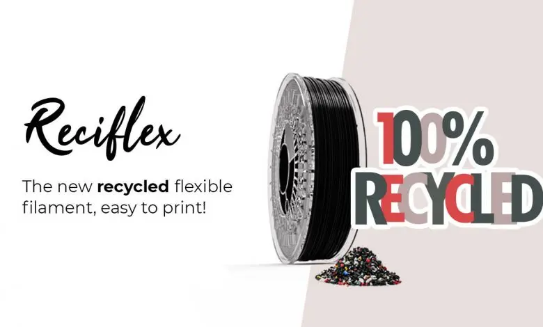 Recreus Introduces 100% Recycled Reciflex TPU Filament
