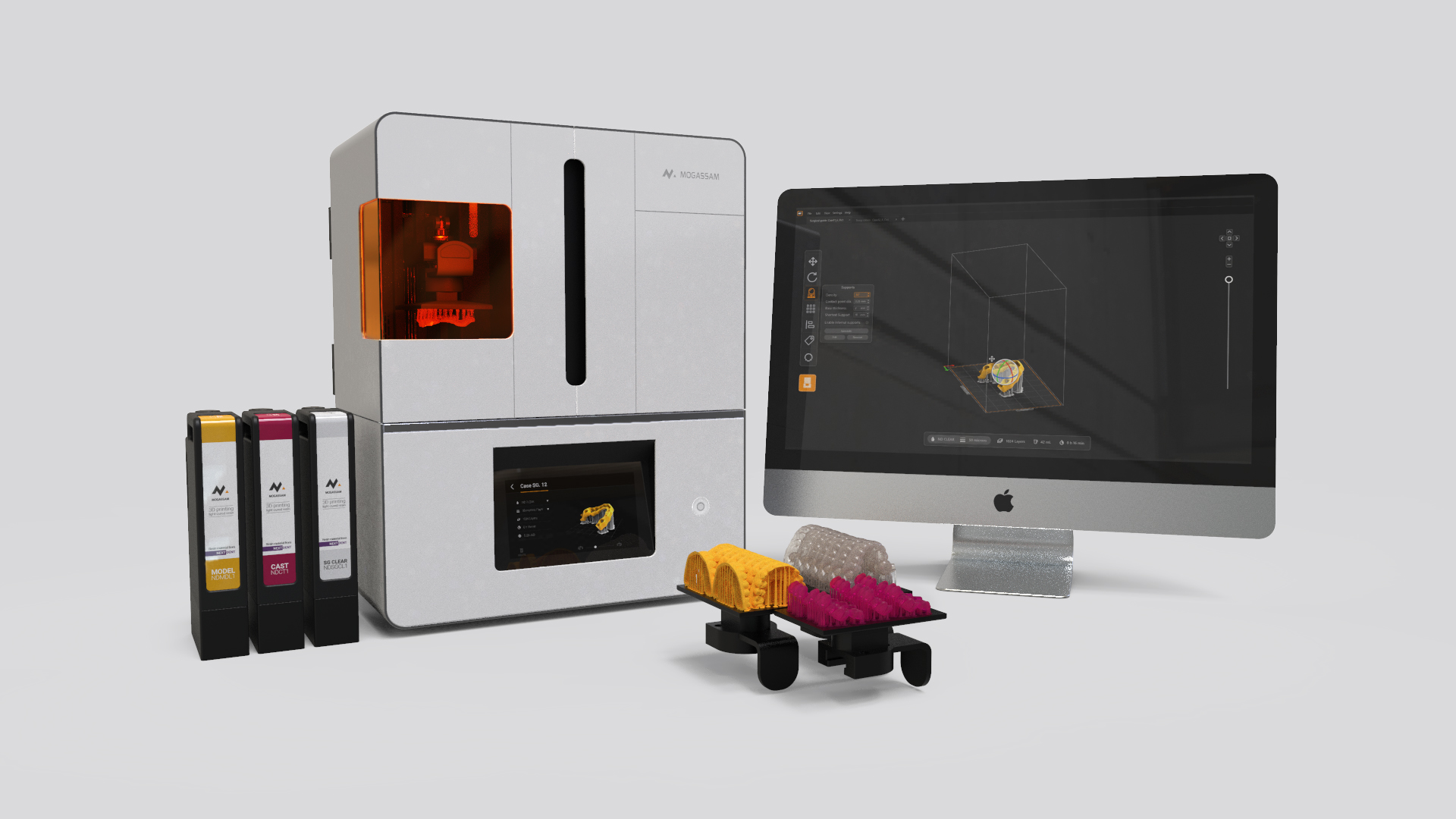 Mogassam Releases DentCase DLP 3D Printer at IDS 2019 – Technical Specifications