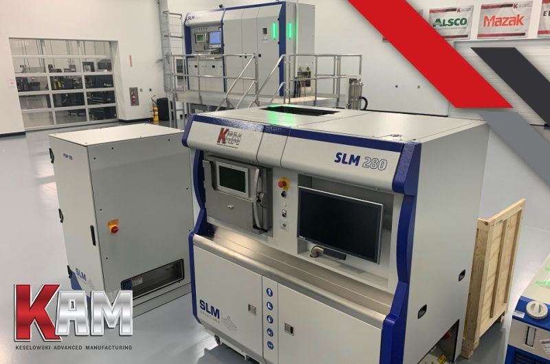 KAM adds third SLM 280 3D printer, brings PBF systems total to 21