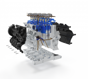 FEV and LeiMot Partners Create Lighter Diesel Engine with AM