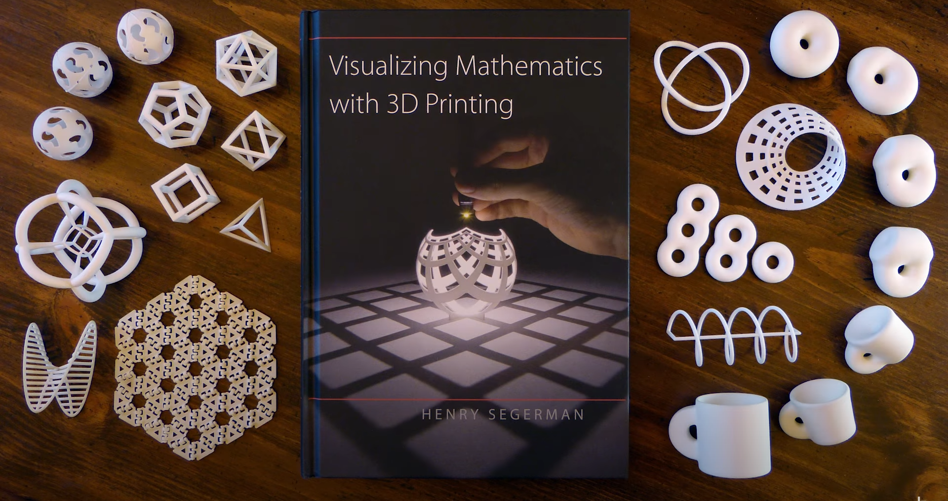 Visualizing mathematics with 3D printing. Source: Henry Segerman