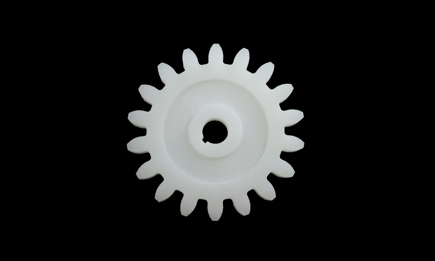 SLA-3D-Printed-High-temp-Resin-140℃-Gear_FacFox-1