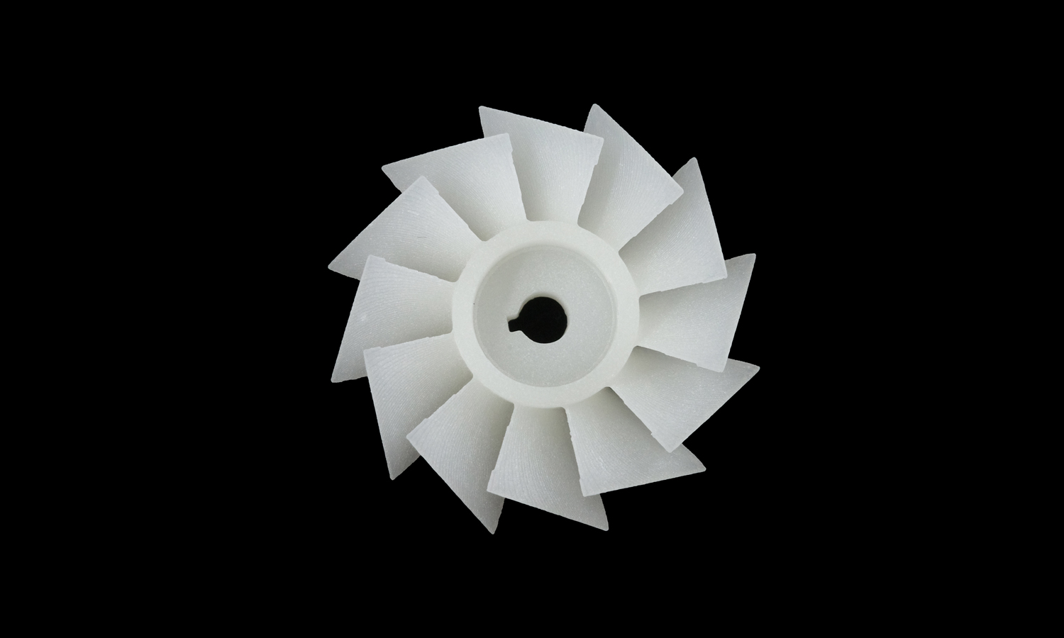 SLA-3D-Printed-High-temp-Resin-140℃-Impeller_FacFox