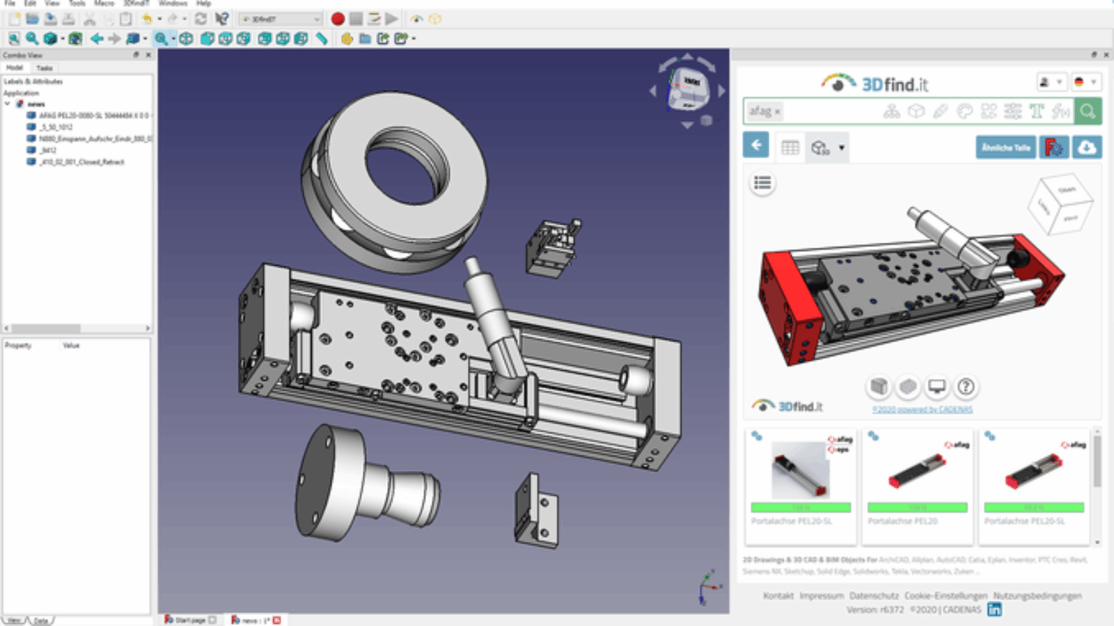 3DfindIT.com is now integrated into FreeCAD AM Software