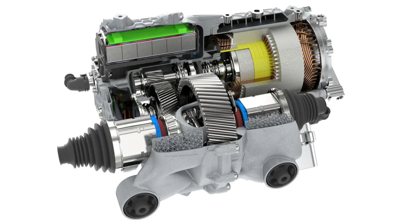 Porsche Offers More Details on 3D Printed E-Drive Housing Development