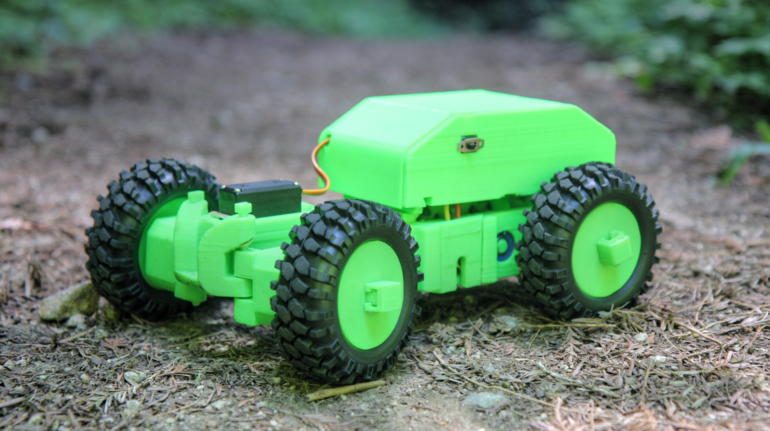 3D Print A No-Screws Snap-Together RC Car