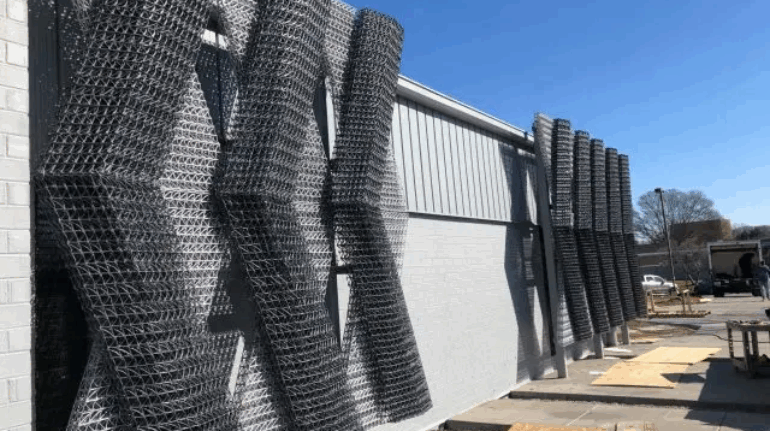 Pasted into Branch Technology’s C-Fab Process Used for Giant 3D Printed Facade and Exterior Wall Panels