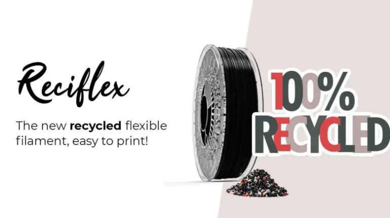 Recreus Introduces 100% Recycled Reciflex TPU Filament