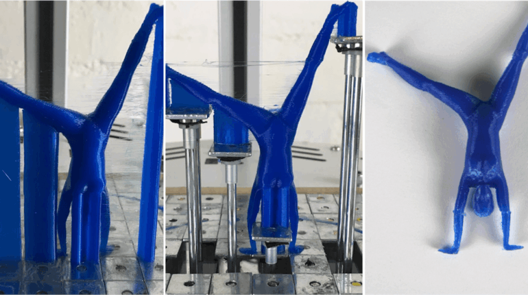 Dynamic 3D Printing Platform Concept Dramatically Reduces Supports in FFF