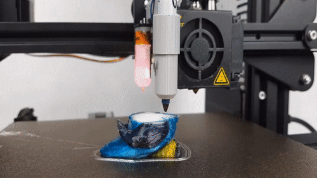 This Open-source Multi-color 3D Printing Add-on Can Be Built for Less ...