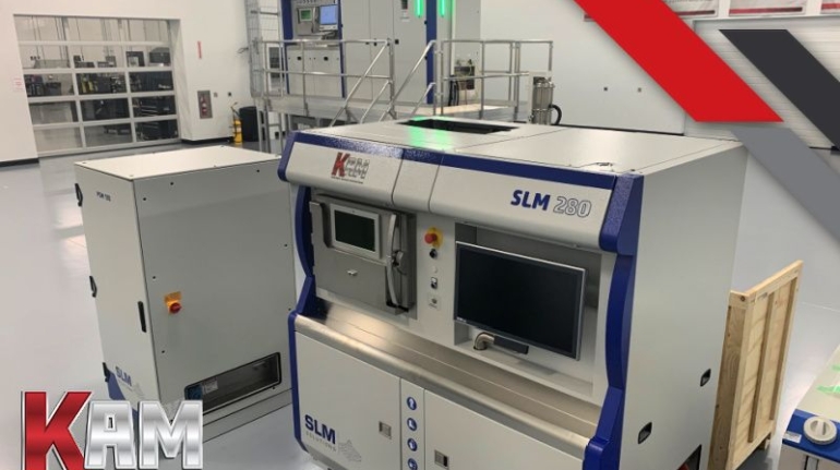 KAM adds third SLM 280 3D printer, brings PBF systems total to 21