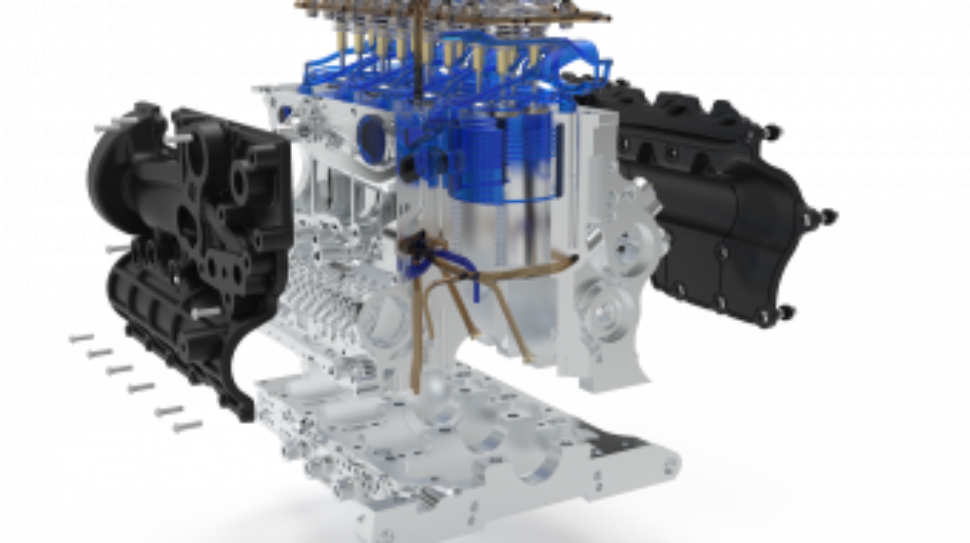 FEV and LeiMot Partners Create Lighter Diesel Engine with AM