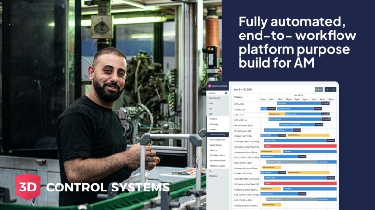 3D Control Systems Introduces Cloud-based AM Platform ZAP