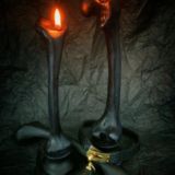 3D printed Bone Candlestick_FacFox