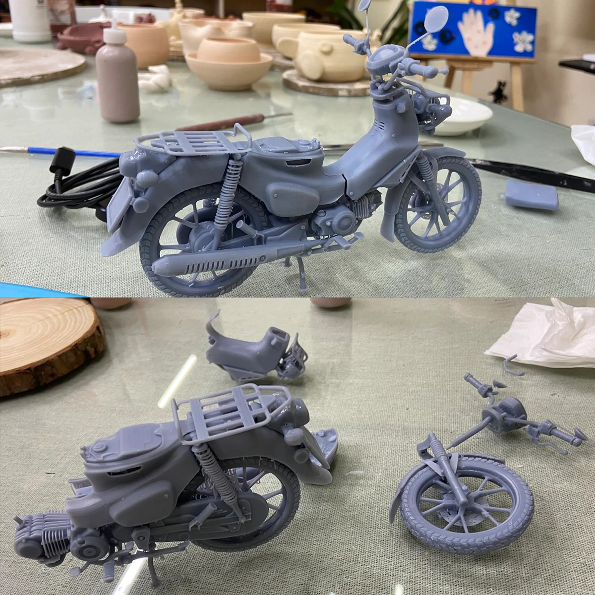 3D Printing and Motorcycles: From Miniature Models to Real-World Mods