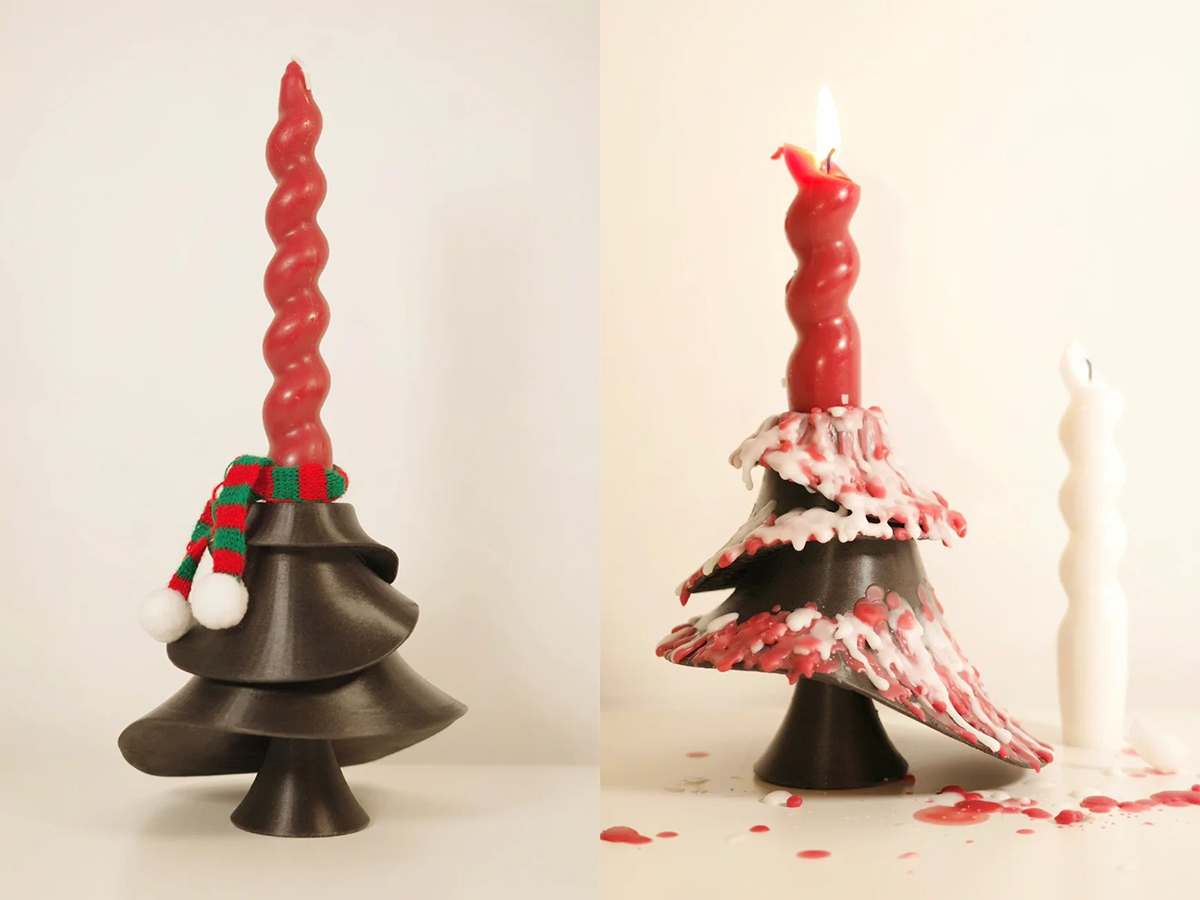 3D-Printed Christmas Collection — A Season of Tiny Trees & Handmade Warmth