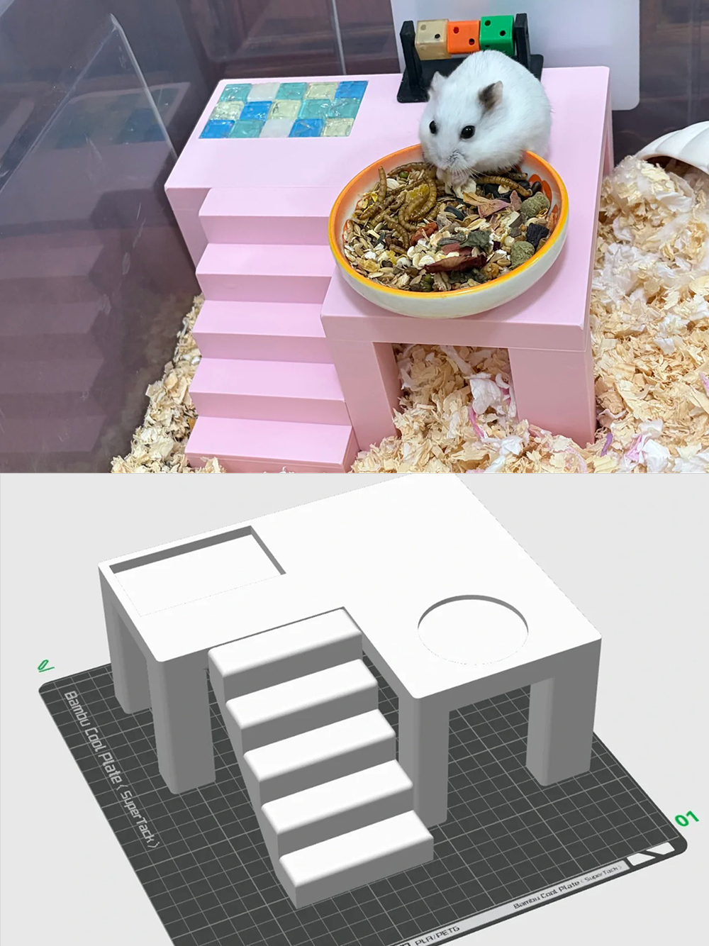 Building a Tiny Kingdom: 3D Printing the Perfect Hamster Habitat Building a Tiny Kingdom: 3D Printing the Perfect Hamster Habitat