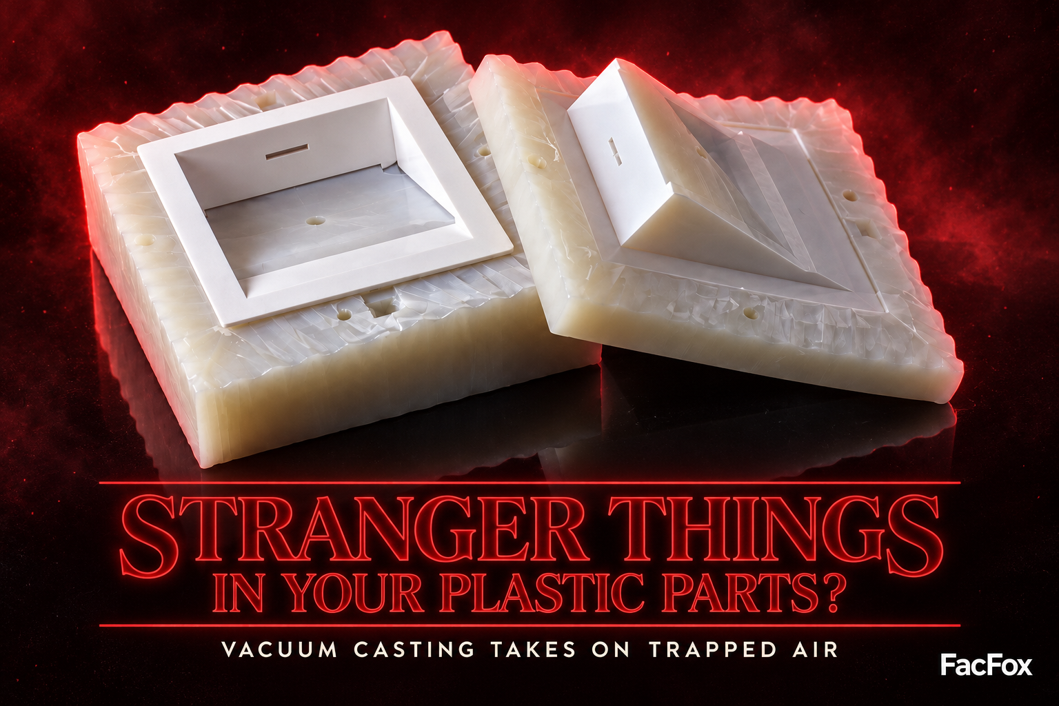 Stranger Things in Your Plastic Parts? How Vacuum Casting Tackles Trapped Air Stranger Things in Your Plastic Parts? How Vacuum Casting Tackles Trapped Air