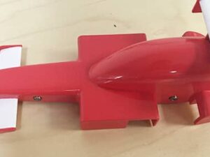 SLA Printed Racing Car Model for F1 in Schools Competition