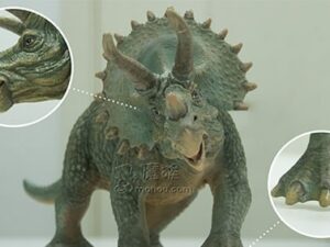 FDM Printed High Precision PLA Triceratops Model for Dinosaur Lover