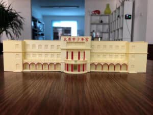 SLA Printed Display Model of Teaching and Learning Building