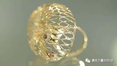 3d printed gold ring