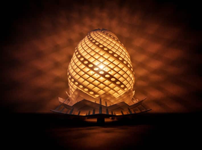 Phoenix Egg Lamp