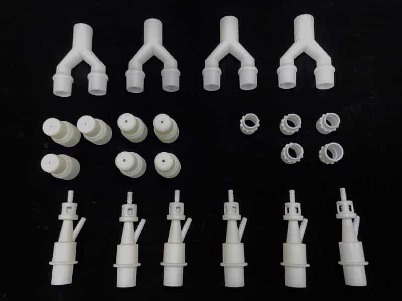 components of 3D printed valves