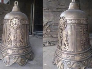 FDM 3D Printed Giant Ancient Bell in PLA