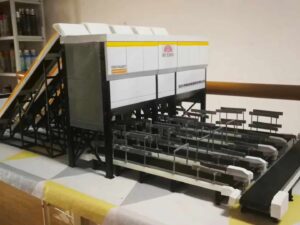 SLA 3D Printed Jumbo Bag Packing Machine Model for Exhibition