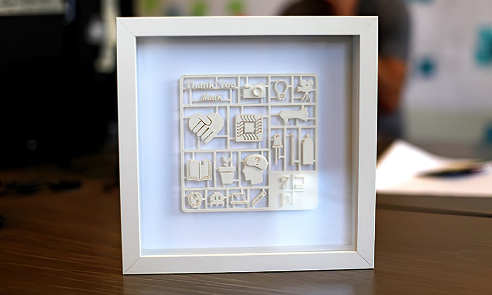 FDM 3D Printed Personalized Thank You Card - FacFox