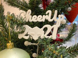 FDM 3D Printed Christmas Ornaments as Random Gifts for FacFox Customers
