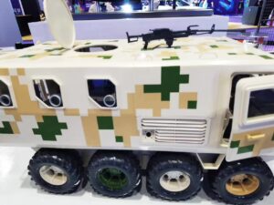SLA 3D Printed Fine-detailed Scale Models for Vehicle Exhibition