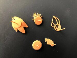 DLP 3D Printed Master Patterns of Jewelry Decoration using Castable Resin
