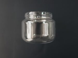 SLA 3D Printed Transparent Jar Prototype with Clear Resin