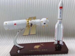 SLA 3D Printed 1:100 China Space Station Resin Model
