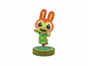 PolyJet 3D Printed Animal Crossing Villager Bunnie the Rabbit Full-color Statue