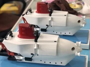 SLA 3D Printed Submarine Prototypes as Student Project