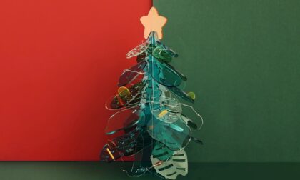 Desktop Christmas Tree Home Decoration Made with Laser Cut Acrylic Parts