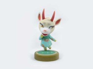 PolyJet 3D Printed Animal Crossing Villager Shino the Deer Full-color Statue