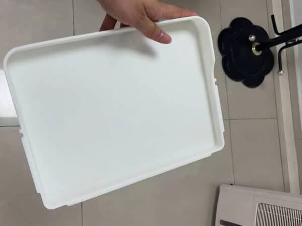 SLA 3D Printed Tray for a Medical Device Prototype