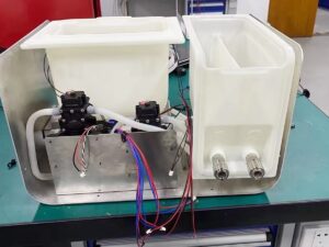 SLA 3D Printed Machine Tank Resin Prototype