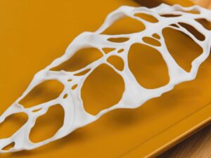SLA 3D Printed Monstera Deliciosa Earring Resin Prototypes