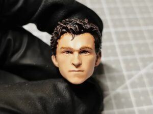 DLP 3D Printed Tom Holland Head Sculpt Fan Art