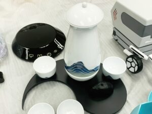SLA 3D Printed Rocky Mountain Tableware Prototype