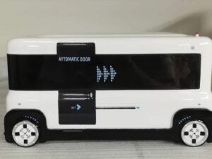 SLA 3D Printed Mini Bus Scaled-down Resin Prototype as Student Project