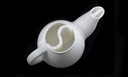 FDM 3D Printed Yin Yang Tea Kettle Prototype
