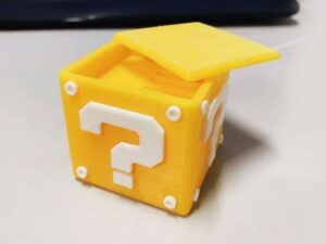 FDM 3D Printed Question Box Nintendo Switch Cartridge Case