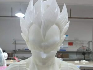SLA 3D Printed Dragon Ball Vegeta Yonsei Resin Garage Kit