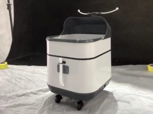 SLA 3D Printed Footbath Electric Barrel Scaled-down Resin Prototype